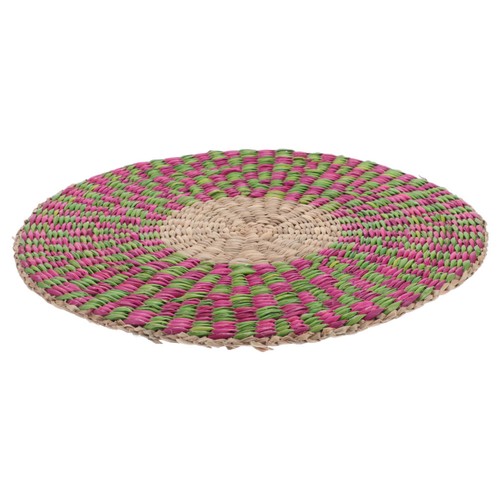 Colorful round seagrass - round,