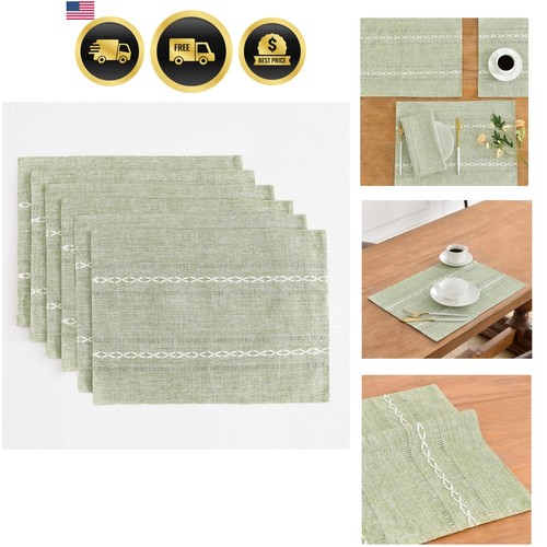 Boho chic hemstitch - boho-chic, placemats