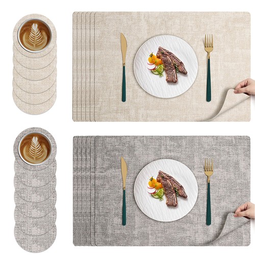 Set placemats 6 coasters - of,