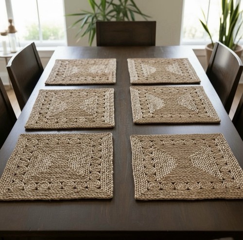 Set handwoven natural - of,