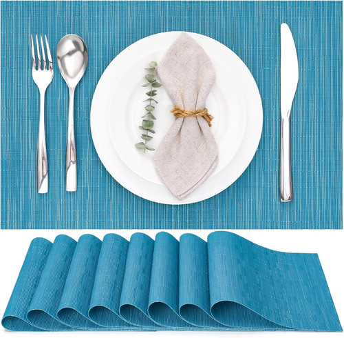 Table mats placemats set 8 - table,