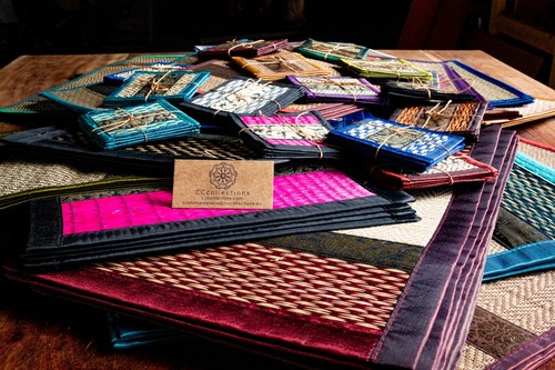 Cccollections hand woven table - cccollections, hand-woven