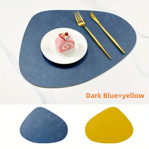 Leather placemats - pu,