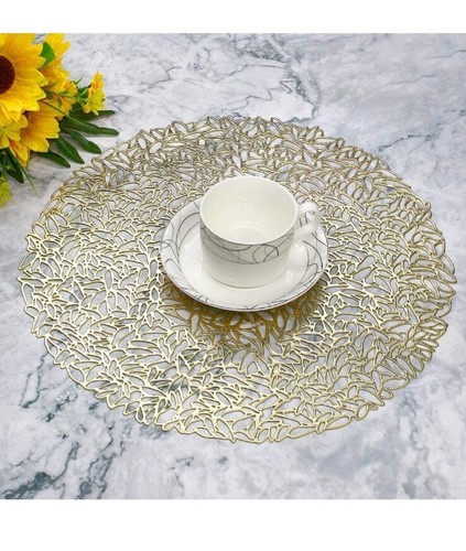 Set table placemats doily - table,
