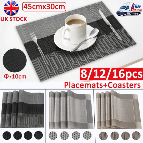 16pcs pvc place - mats, &