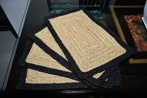 Pcs jute hand woven - 6,