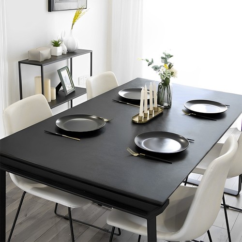 Leather desk mat - desk,