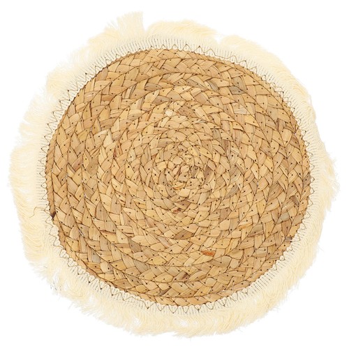 Heat resistant woven coaster - heat,