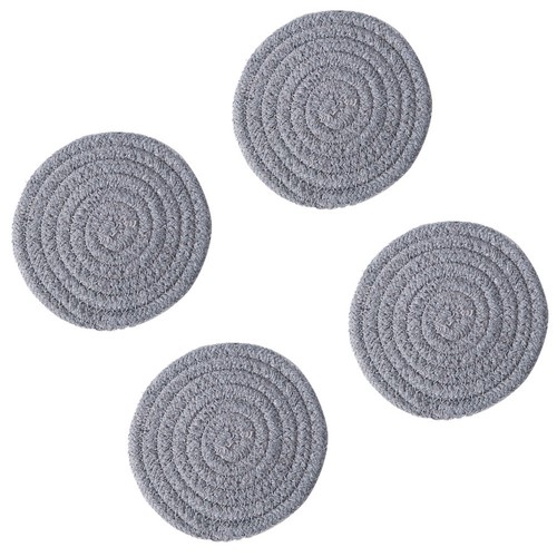 Pcs woven round placemats - woven,