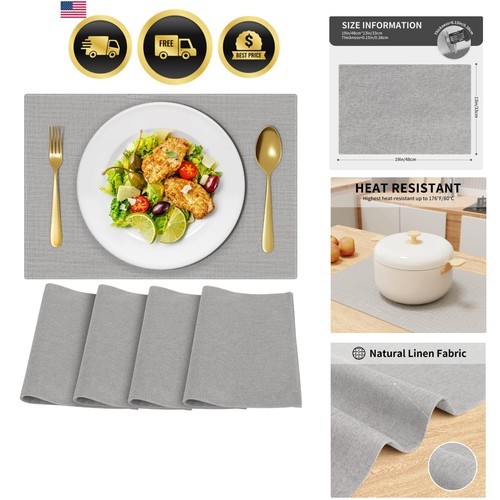 Cloth placemats set - of, 4
