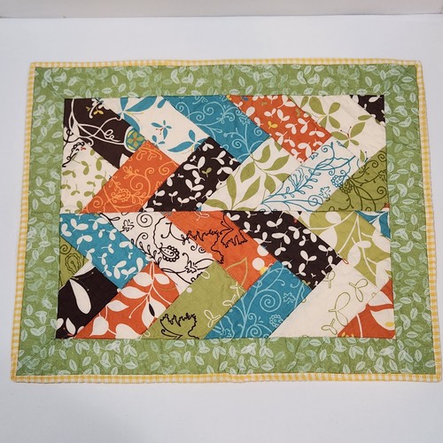 Handmade quilted placemats - handmade, set