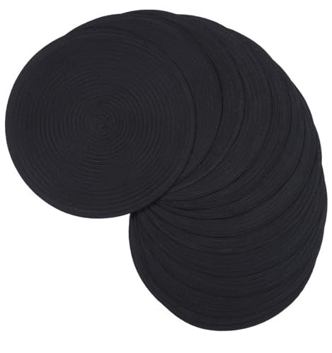 Set black round - set, 12